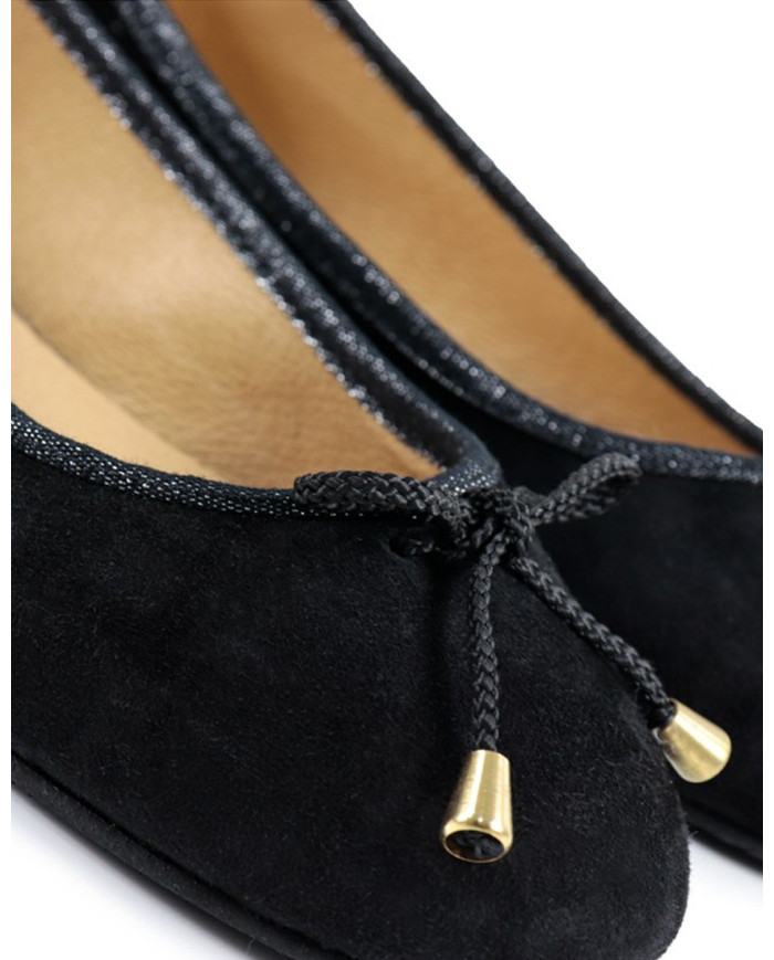 Sabrinas de Senhora Ginova Black with Bright Rebordo