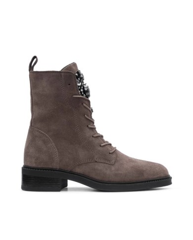 Military Boot Women Suede
