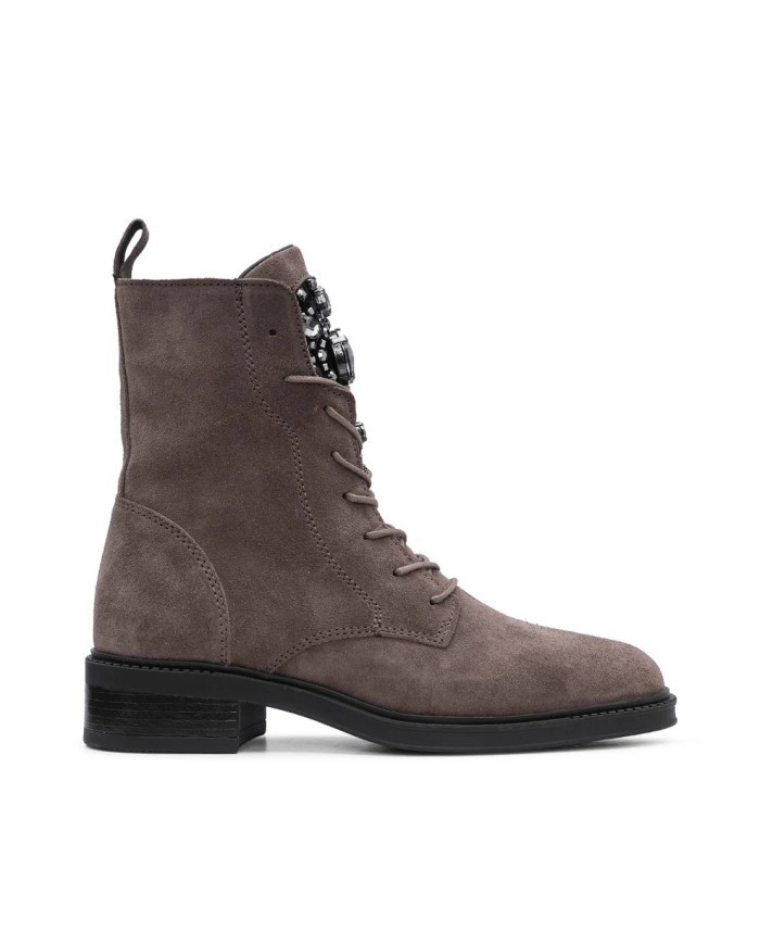 Military Boot Women Suede