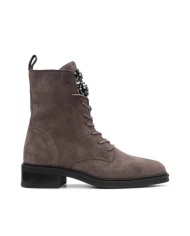 Military Boot Women Suede