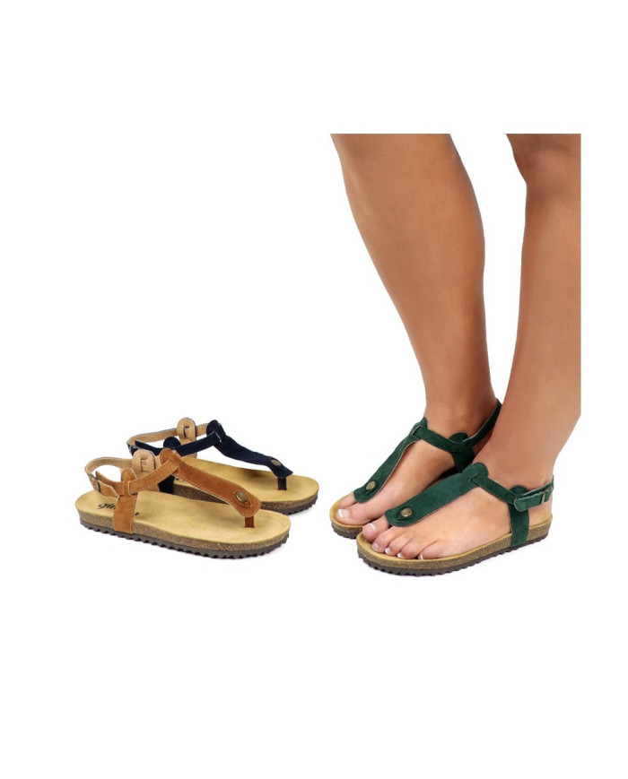 Rase sandals of Anatomical Lady Ginova