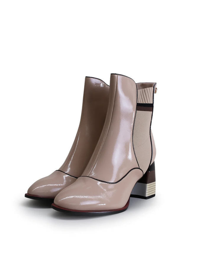 Bota de mujeres Verniz