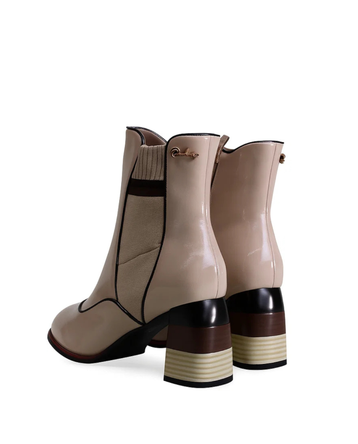 Bota de mujeres Verniz