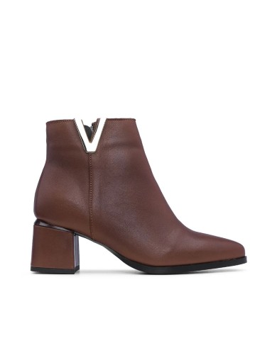 Boot Middle Heel Skin