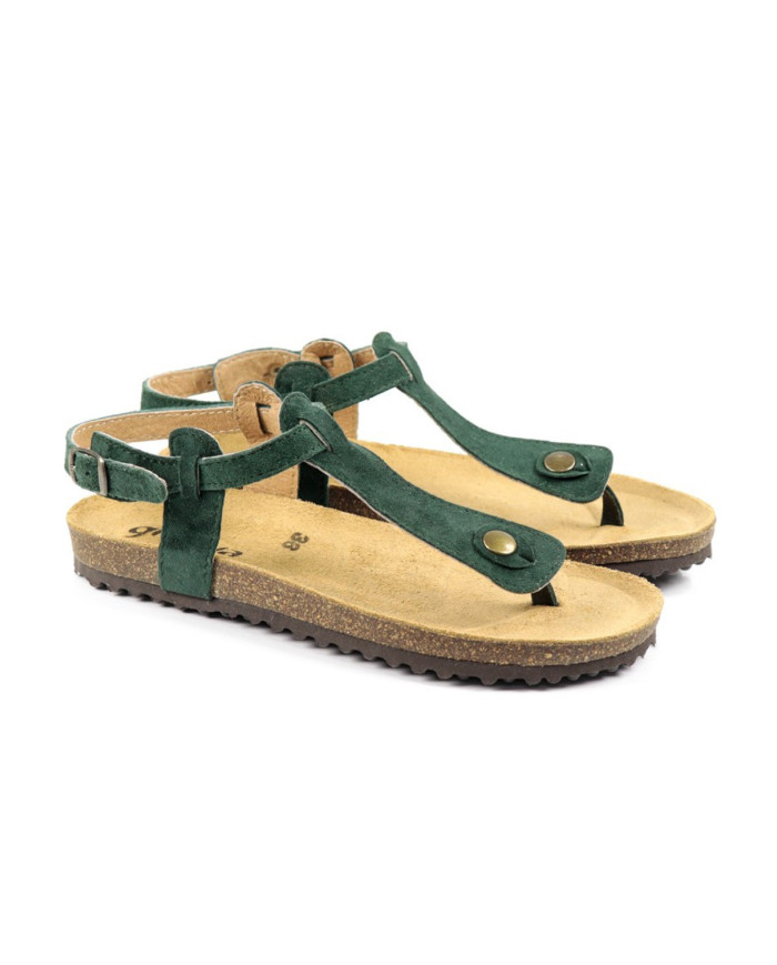 Rasas de Senhora Anatómicas Ginova Verdes Sandals