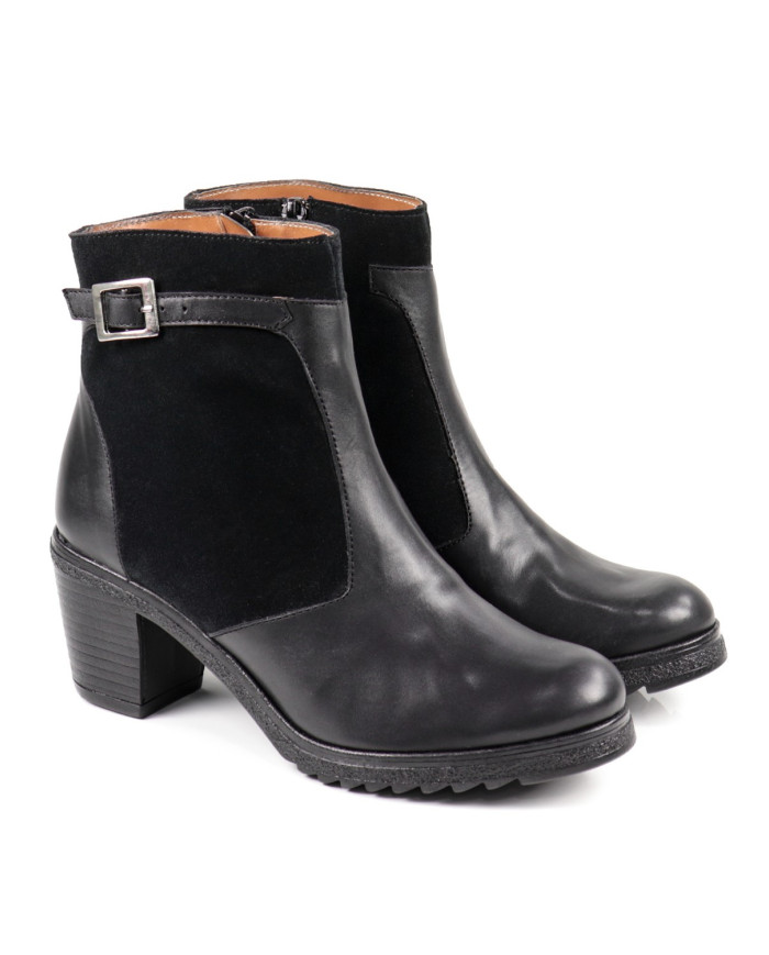 Ginova Botins del tacón medio de la señora