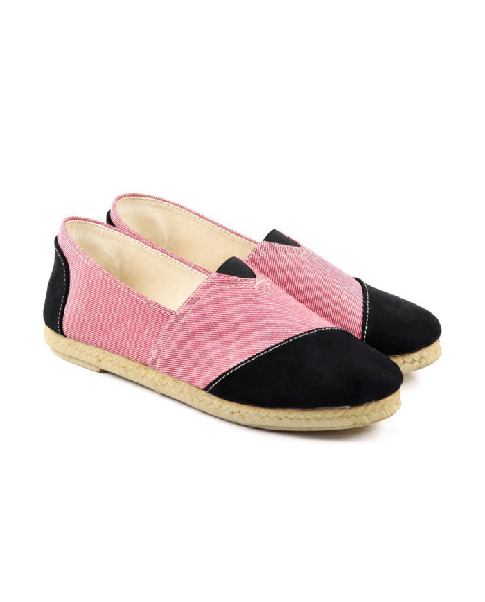 Red Alpercatas de Senhora Ginova à Riscas