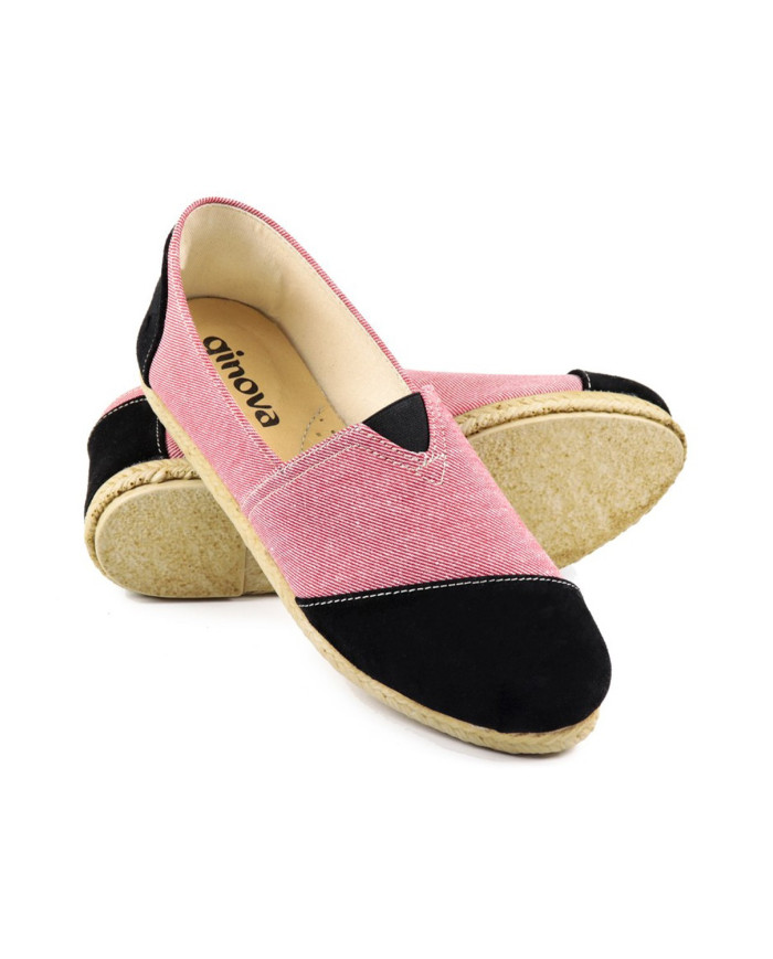 Red Alpercatas de Senhora Ginova à Riscas