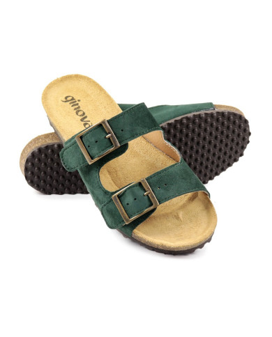 Lady Ginova Zapatillas con plantilla anatómica y cubos