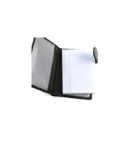 Negro Vertical Man Wallet con Stack