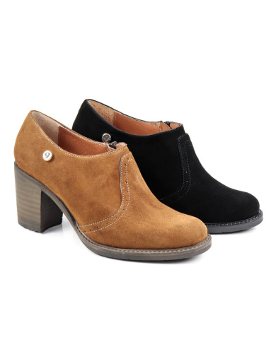 Damas Ginova Botones con tacón medio