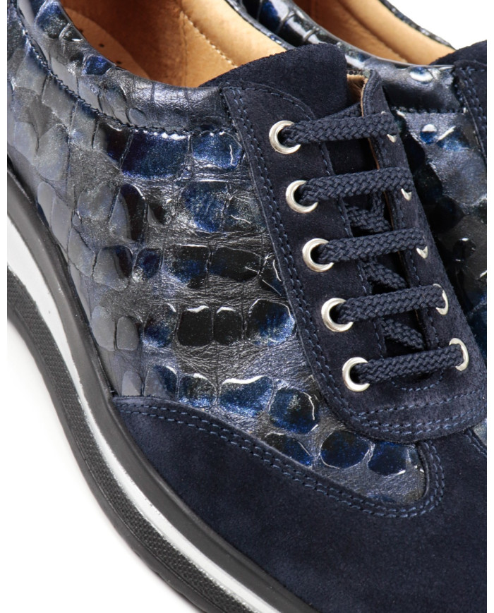 Blue Women's Blue Trainers Ginova from Wholesalers