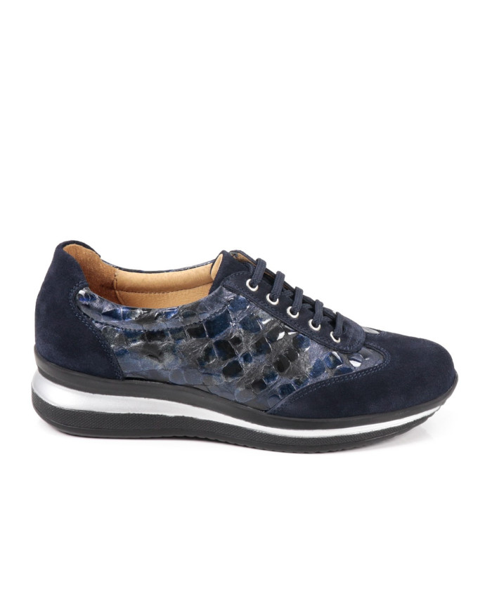 Blue Women's Blue Trainers Ginova from Wholesalers