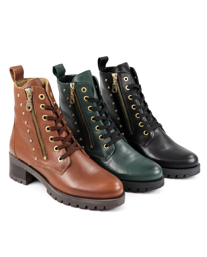 Botas de Mulher Ginova com Tachas