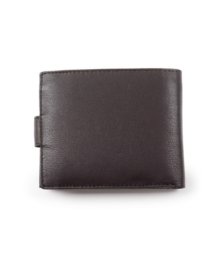 Brown Man Wallet con Presilla