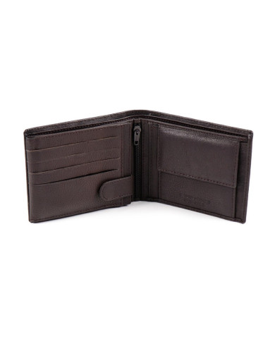 Brown Man Wallet con Nail Inner