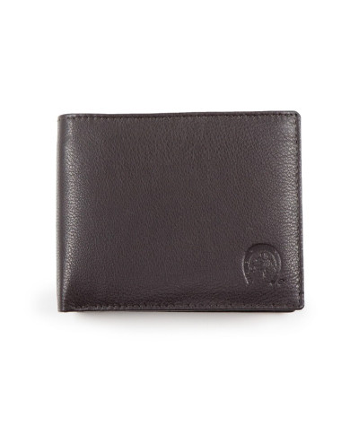 Brown Man Wallet con Nail Inner