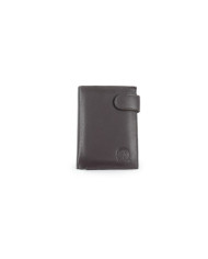 Vertical Chestnut Man Wallet with Stack