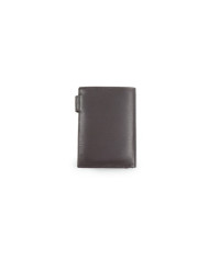 Vertical Chestnut Man Wallet with Stack