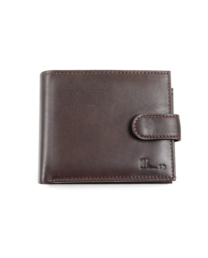 Brown Man Wallet with Presilla
