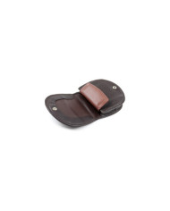 Oval Men's Wallet Brown