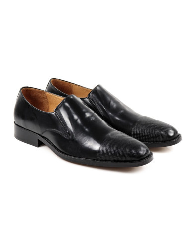 Men's Black Shoes Elegant Ginova