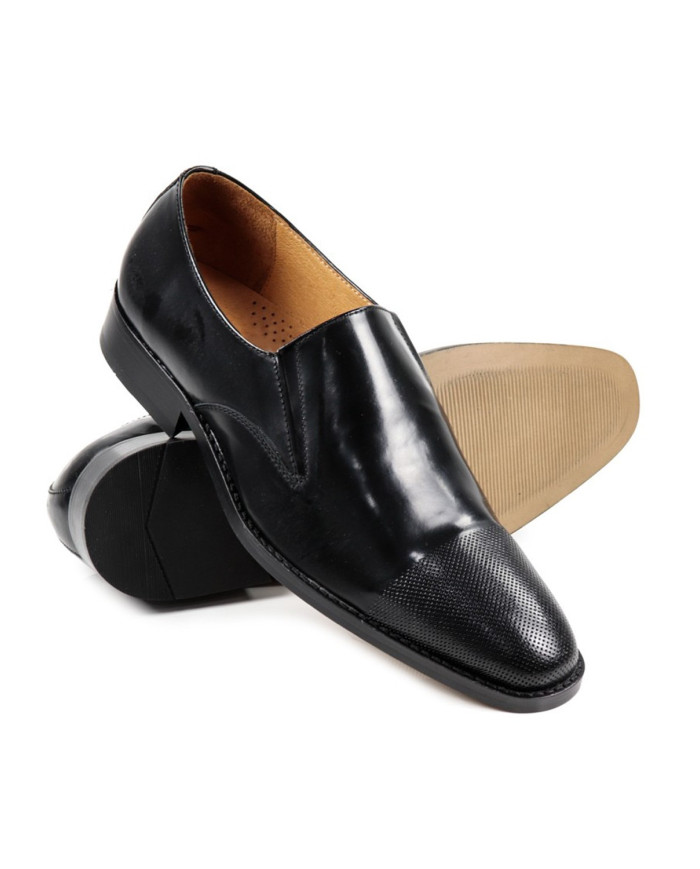 Sapatos Pretos de Homem Elegantes Ginova