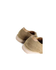 Men's Shoes in Suede Taupe with Wholesalers Ginova