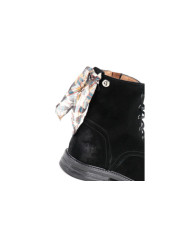 Women's Black Boots Ginova with Lace