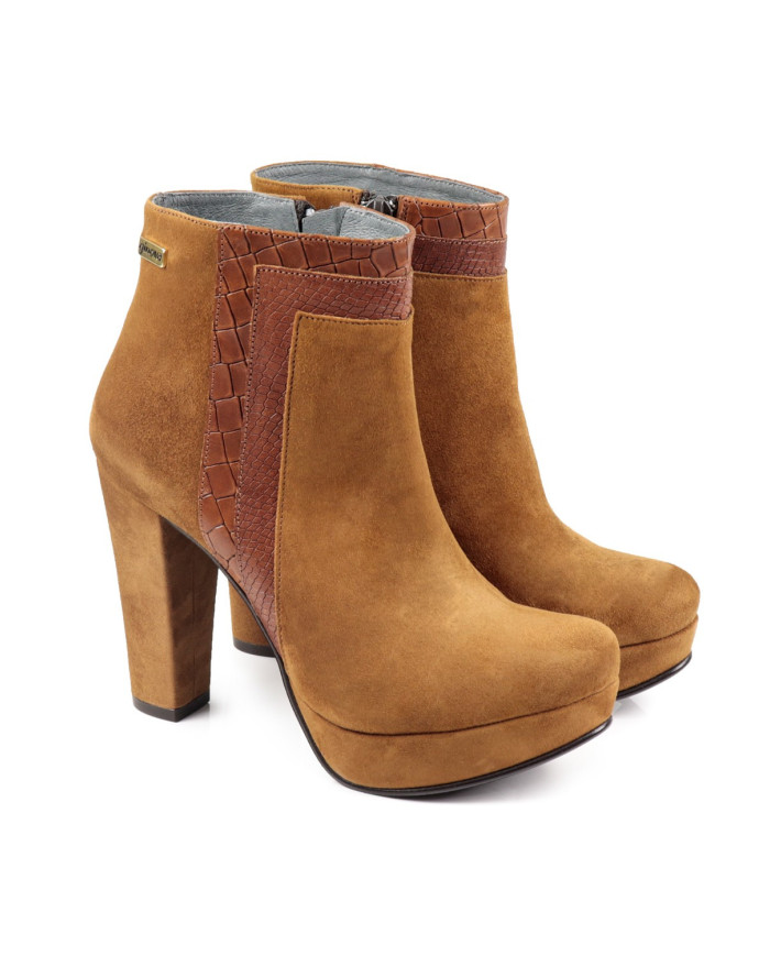 Botas de salto de alta Ginova compensadas