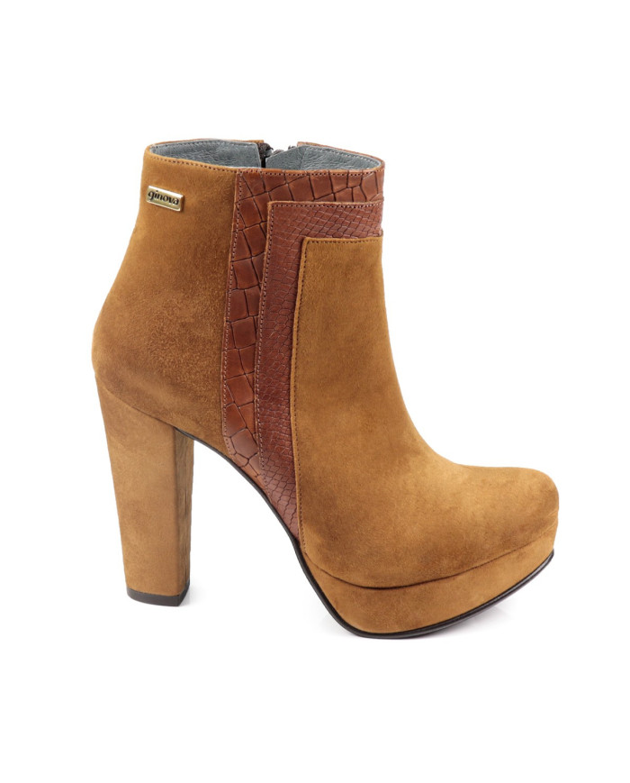 Botas de salto de alta Ginova compensadas