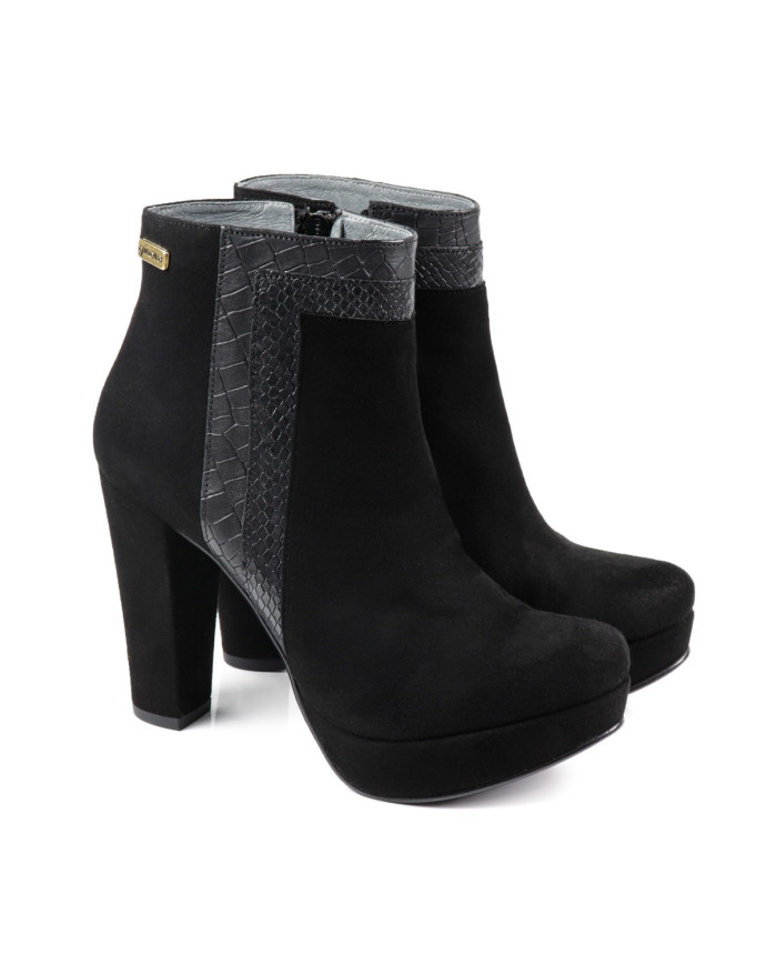 Botas de salto de alta Ginova compensadas