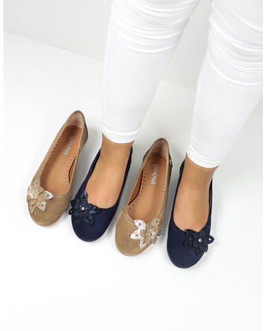 Sabrinas de Mulher Ginova com Flor