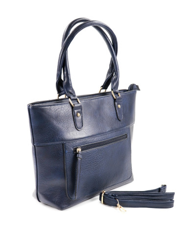 Women's Blue Case with Front Clasp