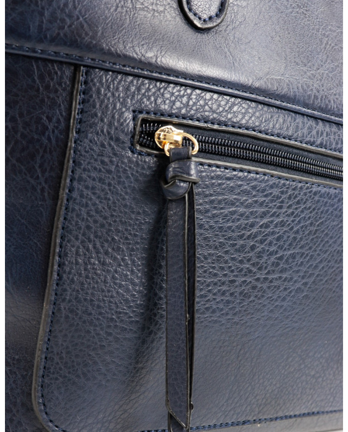 Women's Blue Case with Front Clasp
