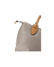Bag Shopper Nylon Brown Clara Ginova