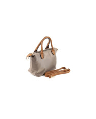 Bag Shopper Nylon Brown Clara Ginova