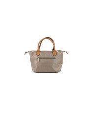 Mala Shopper Nylon Castanha Clara Ginova