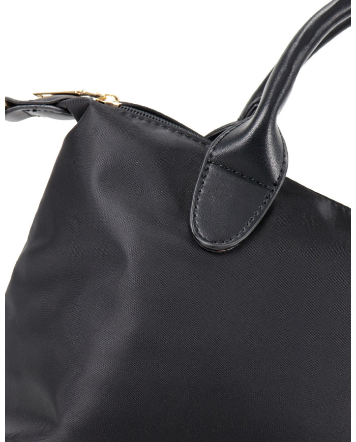 Bag Shopper Nylon Black Ginova