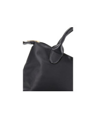 Mala Shopper Nylon Preta Ginova