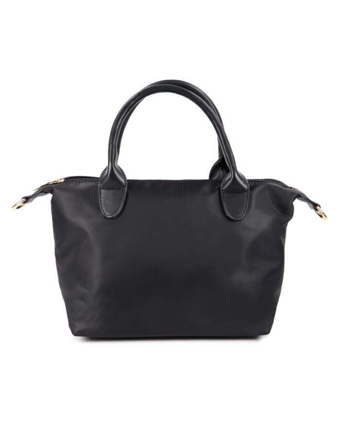 Bag Shopper Nylon Black Ginova