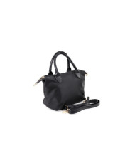 Bag Shopper Nylon Negro Ginova