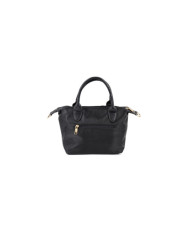 Bag Shopper Nylon Negro Ginova