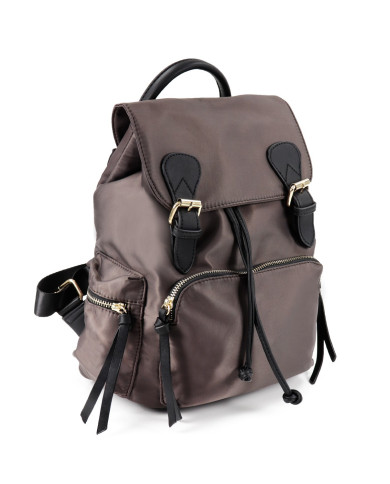 Mochila Feminina Nylon Castanha