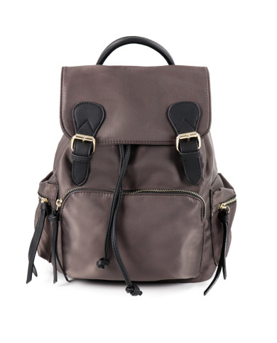 Mochila Feminina Nylon Castanha