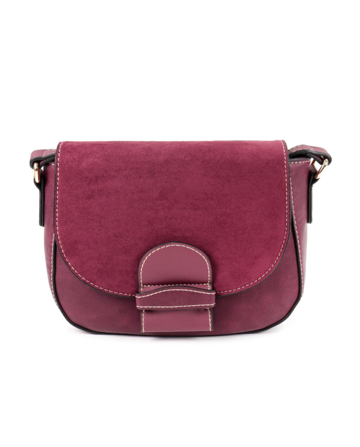 Bag Bordo Tiracolo with Seams