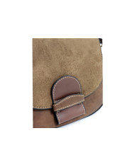 Camel Tiracolo case with seams