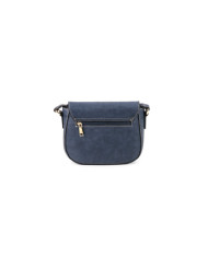 Blue Stripe Bag with Seams