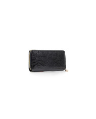 Cartera de mujer en negro con cremallera