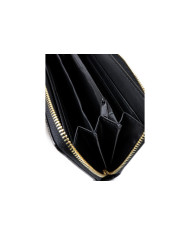 Women's Wallet in Black with Zipper